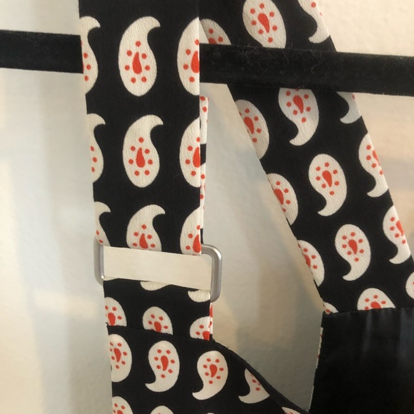 TOPSHOP Silky Paisley Overalls, size 6 - Picture 4 of 4